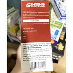 GINSENG MEDIPHAR đông trùng hạ thảo hỗ trợ ăn ngon miệng ,bồi bổ cơ thể, nâng cao thể trạng tăng đề kháng viên