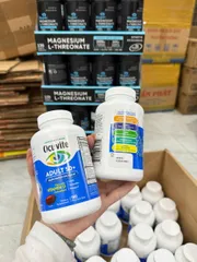 Viên Uống Bổ Mắt Ocuvite Adult 50 + Bausch & Lomb 150 Viên Mỹ  Bổ sung Vitamin khoáng chất thiết yếu cho mắt