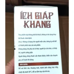 Ích giáp khang tỏi đen hỗ trợ giảm u tuyến giáp lành tính viên 