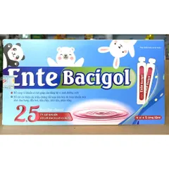 Siro Men tiêu hoá Ente Bacigol bổ sung lợi khuẩn cân bằng vi khuẩn đường ruột tiêu hóa tốt hơn