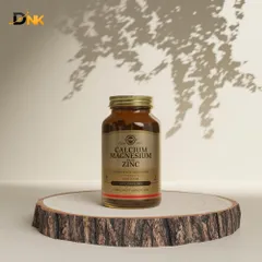 Viên uống Canxi Magie Kẽm Solgar Calcium Magnesium Plus Zinc 100 viên