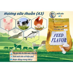 Hương sữa thuần A3 - Tạo mùi thơm thức ăn chăn nuôi, thủy sản - Giúp vật nuôi ăn mạnh  | Feed Flavor A3