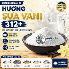 Tinh Mùi Sữa Vani Đậm Đặc – Dẫn dụ cá Tra, Rô Phi, Trắm, Chép, Trôi – Hương liệu câu cá hiệu quả | moicauso1