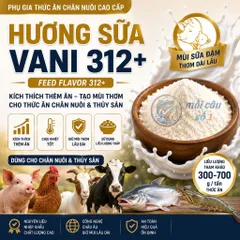 Hương Sữa Vani nguyên chất | Phụ gia tạo mùi thơm cho thức ăn chăn nuôi, thủy sản | Feed Flavor 312+