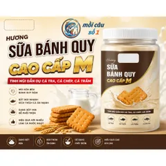 Hương sữa bánh quy cao cấp M - Tinh mùi câu cá Tra, cá Chép, cá Trắm | Dẫn dụ nhanh - hiệu quả