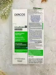 Vichy Dầu Gội giảm gàu ngứa Dercos Anti- Pelliculaire Sensitive 200ml 