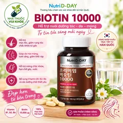 Biotin - Nutri D-Day PREMIUM Biotin 10000