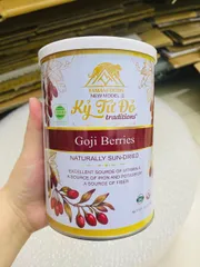 🍎 Kỷ Tử Organic Traditions Goji Berries Bổ Mắt Đẹp Da 454g - Giao Hàng Hỏa Tốc, Tiết Kiệm Thời Gian