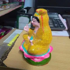 Tượng quan âm đất nung 15cm gieo duyên