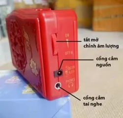 Máy Nghe Pháp - Nghe Kinh Có 10 Bài Các Loại