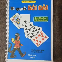 DƯƠNG KHOA SHOP Sổ tay 3 quyển BÓI QUẺ BÀI THẦN , BÍ QUYẾT BÓI BÀI VÀ BÓI QUẺ CHÂN GÀ khổ a4 lò xo 879590