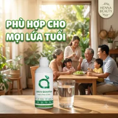 [CHÍNH HÃNG] Green Quantum Nước Uống Cô Đặc Diệp Lục Cỏ Linh Lăng Tảo Nannochloropsis Chai 150ml
