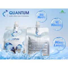 [NƯỚC ION] Nước Uống Hydrogen Quantum Tính Kiềm Tự Nhiên Giúp Trung Hòa Axit Dư Thừa Cơ Thể
