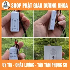 Tặng cốc sạc, Máy niệm Phật tí hon mới nhất 2026 - có khe gắn thẻ nhớ  DƯƠNG KHOA SHOP