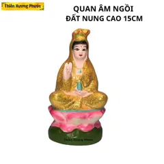 Tượng địa mẫu đất nung thờ cúng