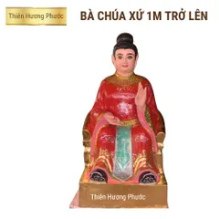 Tượng địa mẫu đất nung thờ cúng
