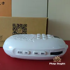 MÁY CÓ CỐC SẠC, KHÔNG THẺ NHỚ - Máy niệm phật là bồ đề - có cáp sạc, có cốc ĐÃ TÍCH HỢP 30 BÀI NIỆM PHẬT, KINH 880083