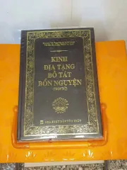 COMBO 4 QUYỂN KINH BÌA CỨNG ĐỊA TẠNG + VÔ LƯỢNG THỌ + LƯƠNG HOÀNG SÁM + LIÊN HOA