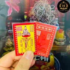 COMBO 100 Thẻ Mẹ Quan Âm Phù Hộ Bình An – Vật Phẩm Tâm Linh – Combo Số Lượng Lớn Giá Tốt