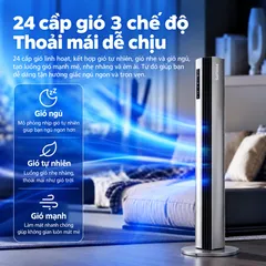 QUẠT THÁP CAO CẤP PHILIPS ACR3246TFV MÀU XÁM TITAN