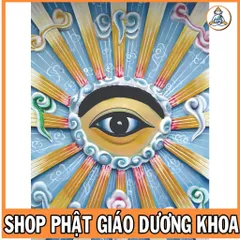 Tranh THIÊN NHÃN - ĐẠO CAO ĐÀI - có khung ,có hoả tốc ĐẸP