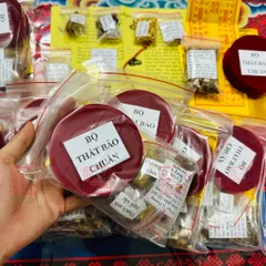 Bộ cốt thất bảo, cốt bát nhang chuẩn - Đầy đủ kèm Bột Ngũ Vị, Gạo Vàng, Nụ Trầm (KÈM THEO HƯỚNG DẪN CHI TIẾT)