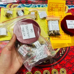 Bộ cốt thất bảo, cốt bát nhang chuẩn - Đầy đủ kèm Bột Ngũ Vị, Gạo Vàng, Nụ Trầm (KÈM THEO HƯỚNG DẪN CHI TIẾT)