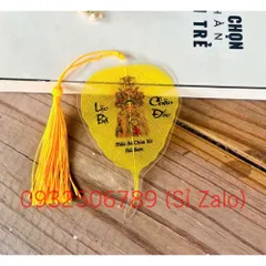 Lá Bồ Đề Bà Chúa Xứ Châu Đốc Trang Trí Ốp Điện Thoại Trang Trí Ốp Điện Thoại , treo làm đẹp