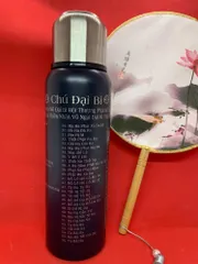 BÌNH GIỮ NHIỆT KHẮC NAM MÔ A DI ĐÀ PHẬT- CHÚ ĐẠI BI(dung tích 800ml)