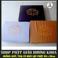 Miếng Quỳ Lạy Phật, Nệm Êm Mát, Không Đau Đầu Gối  -  SHOP PHẬT GIÁO DƯƠNG KHOA