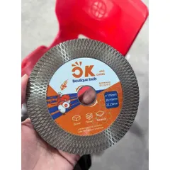 Lưỡi Cắt Kim Cương OK HAO CHANG 125mm Đa Năng – Cắt Gạch Men, Gạch Đá, Đá Granite, Cắt & Mài 2 Trong 1