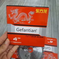 Lưỡi Cưa Gỗ Hợp Kim 110mm 30 Răng Gefantian – Lưỡi Cắt Gỗ 4 Inch, Cắt Mịn, Sắc Bền, Dùng Cho Máy Cắt Cầm Tay
