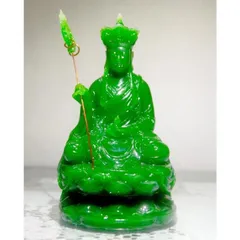 Tặng kinh địa tạng,  Tượng ngài địa tạng vương bồ tát cao 16cm nhiều mẫu