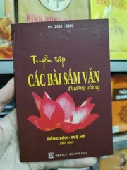 Tuyển tập các bài sám văn thường dùng bìa nâu nhỏ 0398_142_241