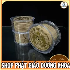 Nhang Trầm khoanh 4 giờ 1 hộp có 30 khoanh mùi thơm dễ chịu khi sử dụng, có hoả tốc