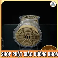 Nhang Trầm khoanh 4 giờ 1 hộp có 30 khoanh mùi thơm dễ chịu khi sử dụng, có hoả tốc
