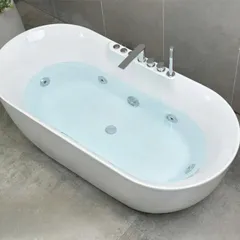 Bồn Tắm Sục Massage Cao Cấp Oval Nhựa Acrylic RegalBath