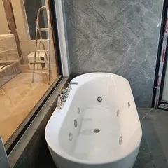 Bồn Tắm Sục Massage Cao Cấp Oval Nhựa Acrylic RegalBath