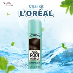(HOẢ TỐC) XỊT  NHUỘM TÓC PHỦ BẠC CHÂN TÓC L’Oreal Paris Magic Retouch -75ml