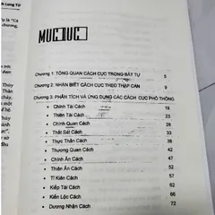 Bát Tự Thực Chiến (Ý Nghĩa Các Cách Cục Bát Tự)