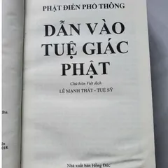 Phật điển phổ thông DẪN VÀO TUỆ GIÁC PHẬT