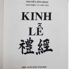 Kinh Lễ – Khổng Tử