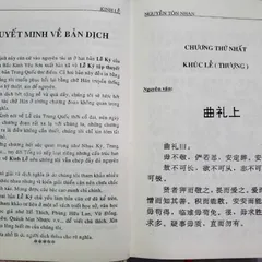 Kinh Lễ – Khổng Tử