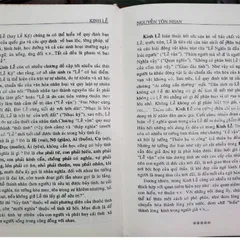 Kinh Lễ – Khổng Tử