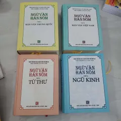 Ngữ văn Hán Nôm Tứ Thư – Trọn bộ 4 cuốn