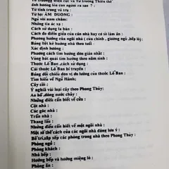 Phong Thủy Về Nhà Ở Và Cơ Sở Buôn Bán