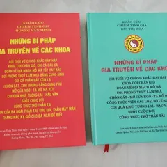 Những Bí Pháp Gia Truyền Về Các Khoa (Bộ 02 Cuốn)