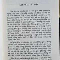 Đạo Giáo Và Các Tôn Giáo Trung Quốc - Henri Maspero