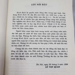Sách Học Kinh Dịch – Lê Văn Quán