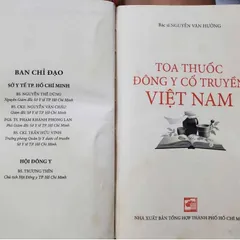 Toa Thuôc Đông Y Cổ Truyền Việt Nam